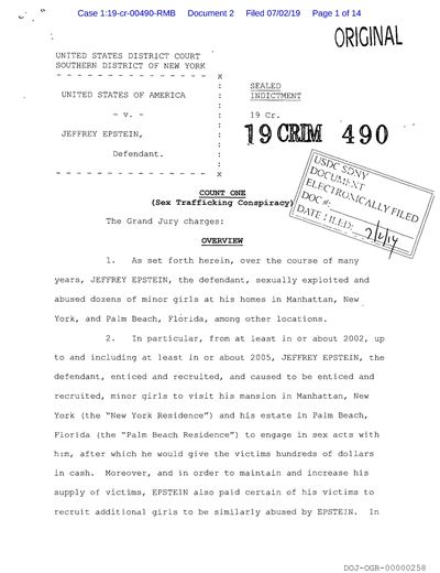 United States v. Epstein preview
