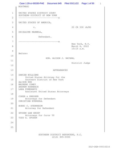 DOJ-OGR-00010216 page 1
