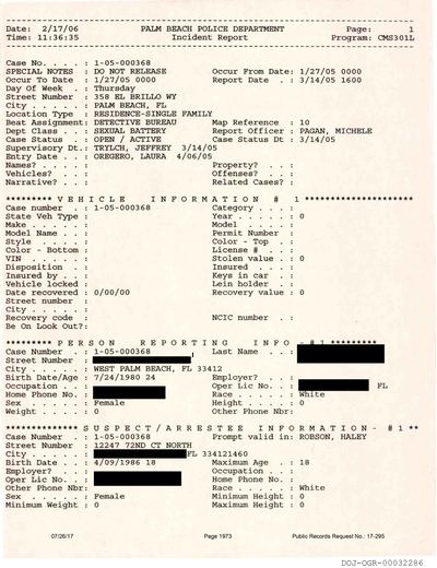 DOJ-OGR-00032286 page 1