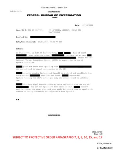 EFTA01250080 page 1