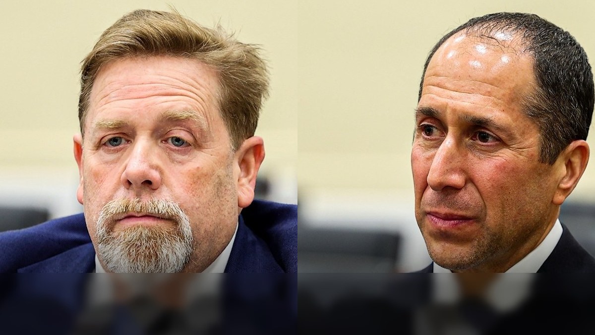 Congressional deposition stills: Darren Indyke and Richard Kahn, House Oversight, March 2026
